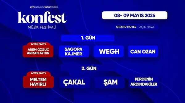 Konfest - Müzik Festivali 1. Gün