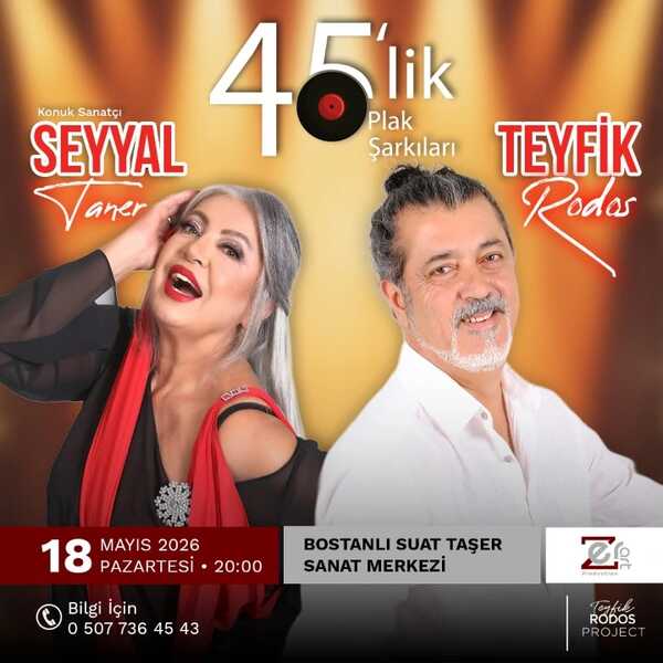 45'lik Plak Şarkıları - Teyfik Rodos - Seyyal Taner (Konuk Sanatçı)