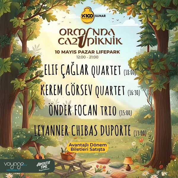 %100 Müzik Sunar: Ormanda Caz & Piknik - 5. Edisyon Anneler Günü Özel — Müzik