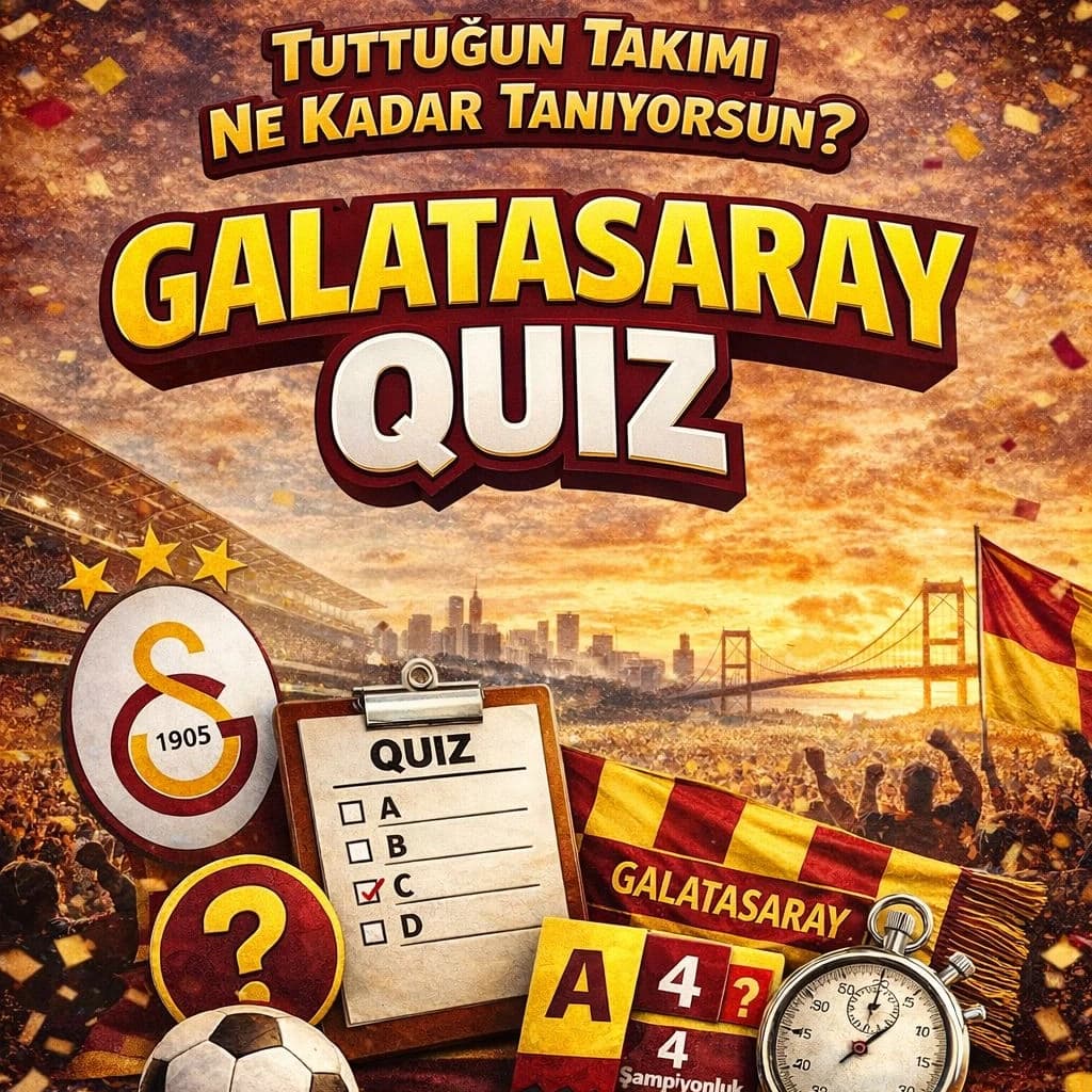 Tuttuğun takımı ne kadar tanıyorsun? - Galatasaray Quiz