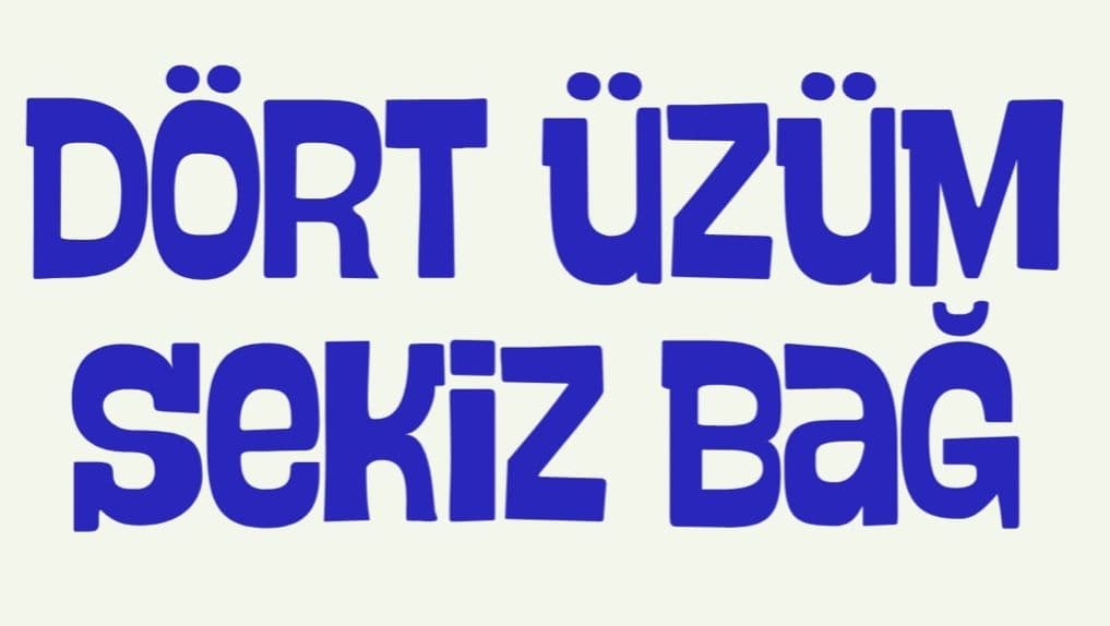 Dört Üzüm Sekiz Bağ