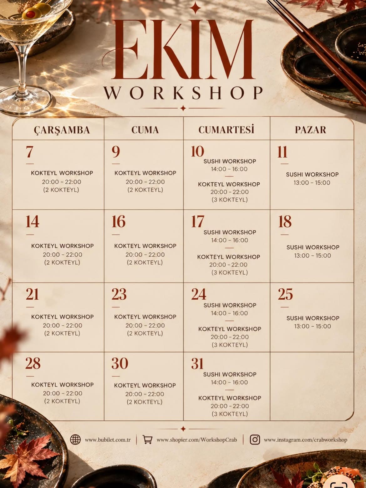 Crab Workshop • Kokteyl Workshop — Fotoğraf 2