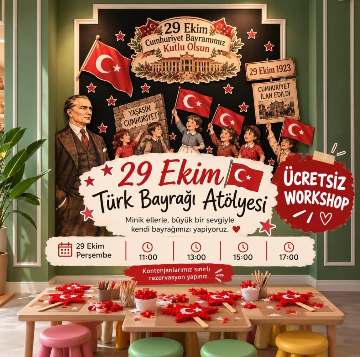 Türk Bayrağı Atölyesi