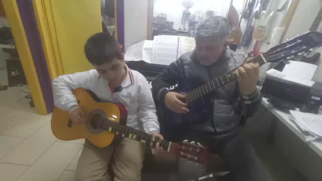 Çınar Berkle ilk düetimizi yaptık