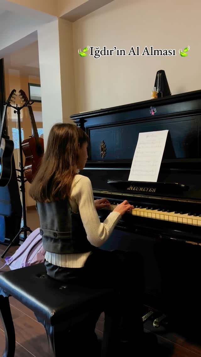Iğdır’ın Al Alması eserini öğrencimiz Defne’den dinliyoruz 🍃🎹🎶
#müzik #sarıyer #ığdırınalalması
