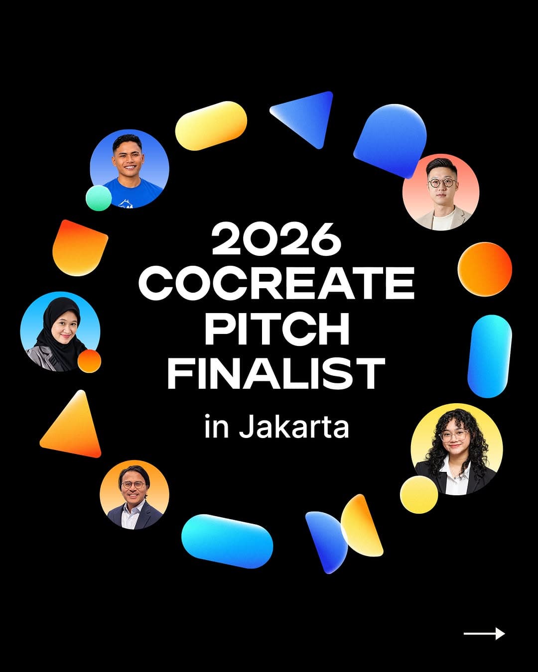 Meet the 10 founders of CoCreate Pitch Jakarta.
Across sustainable materials, smart agriculture, in