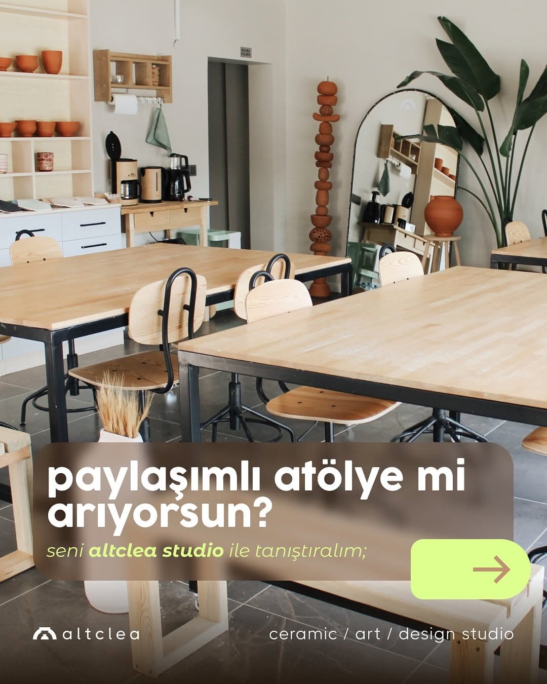Altclea - Seramik, Sanat ve Tasarım Atölyesi