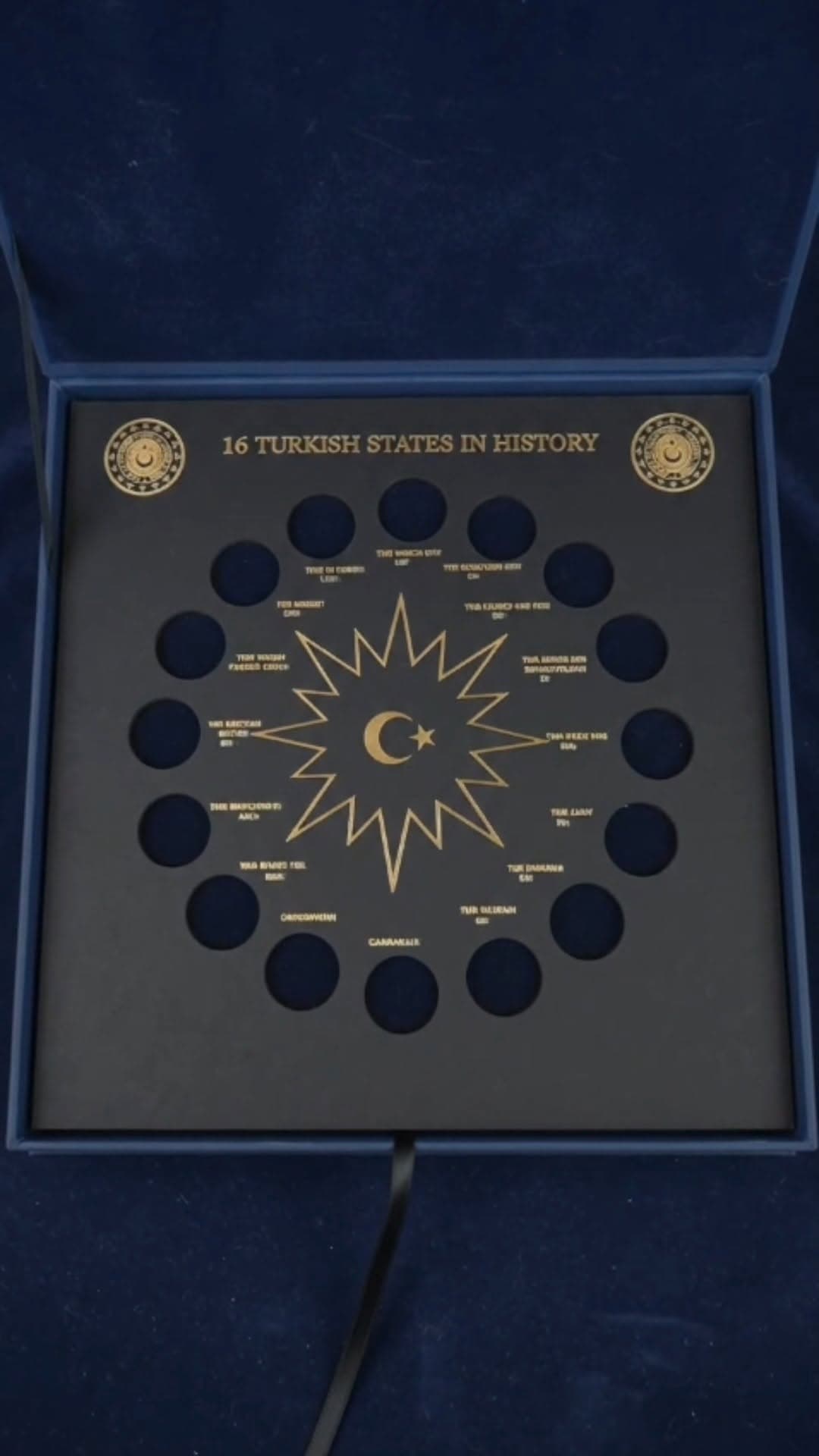 🇹🇷 Tarihe ve değerlerimize özel bir tasarım…
16 Türk Devleti’ni anlatan bu özel plaket, Millî Sav