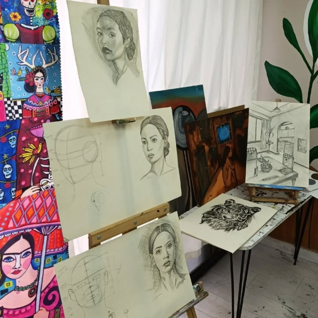 Silence your mind, pick up a pencil, and draw...