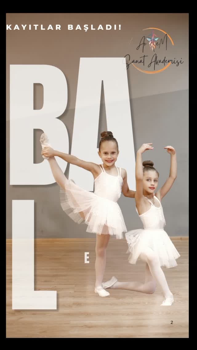🎭✨ Çocuğunuzun yeteneğini keşfetmeye hazır mısınız?
Artem Sanat Akademisi'nde çocuklar; bale, tiya
