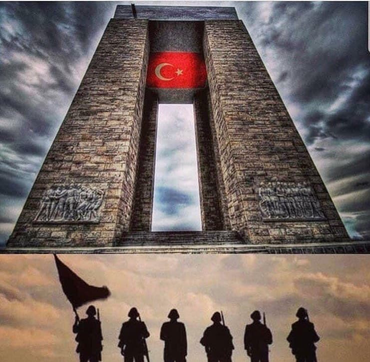 Bugün sahip olduklarımıza borçlu olduğumuz bu topraklar üzerinde yaşamamız için onurla mücadele eden