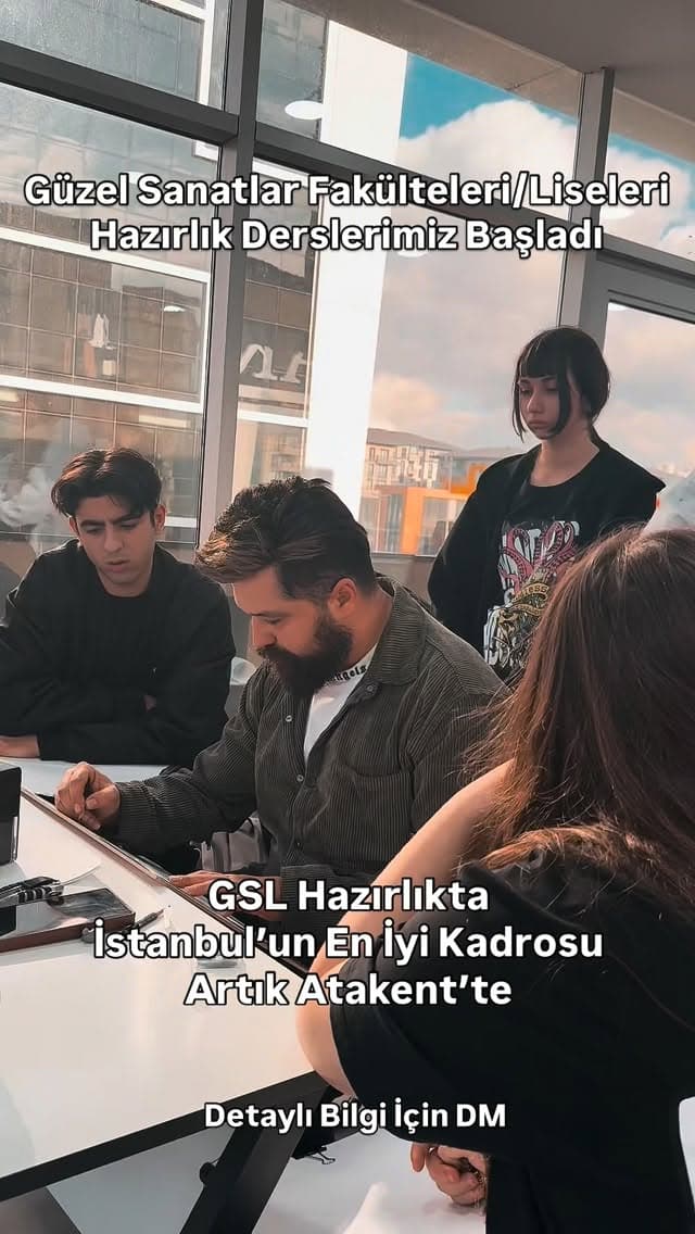 GÜZEL SANATLARA HAZIRLIK DERSLERİMİZ BAŞLADI.
Çalışmalarını gönder inceleyelim bursunu al.
@istanb