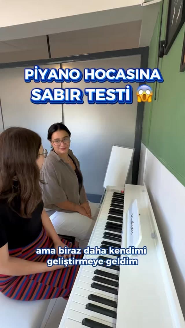 Piyano hocasına sabır testi 😱😅
Sanata ilk adımı bizimle atın! 🎨✨
🎭 Tiyatro | 🎶 Müzik | 🎨 Resi