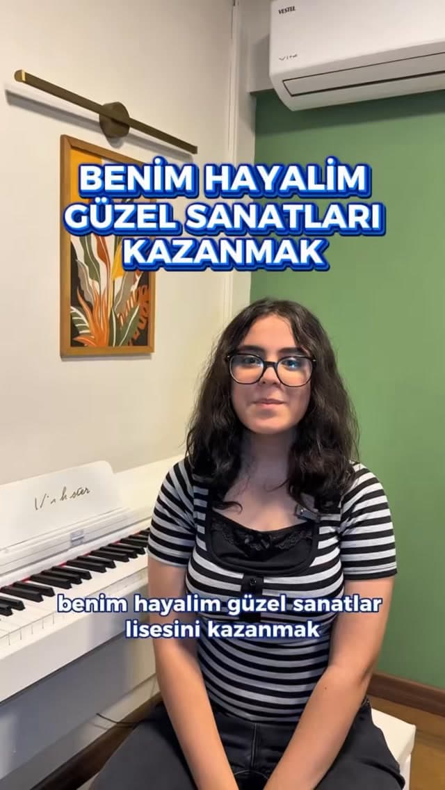 Benim hayalim güzel sanatları kazanmak ✨🎶
Sanata ilk adımı bizimle atın! 🎨✨
🎭 Tiyatro | 🎶 Müzik