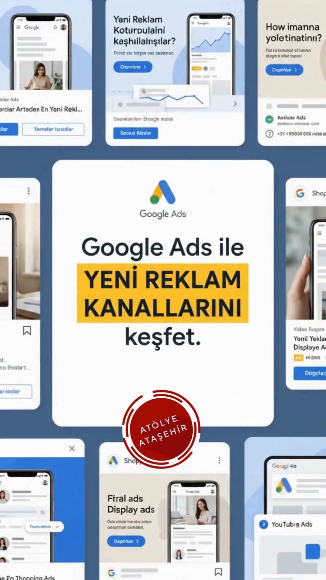 Değişen Dünyaya bizimle ayak uydurun yenilenen içeriklerimizle Sosyal Medya Yönetimi & Google Ads Uz