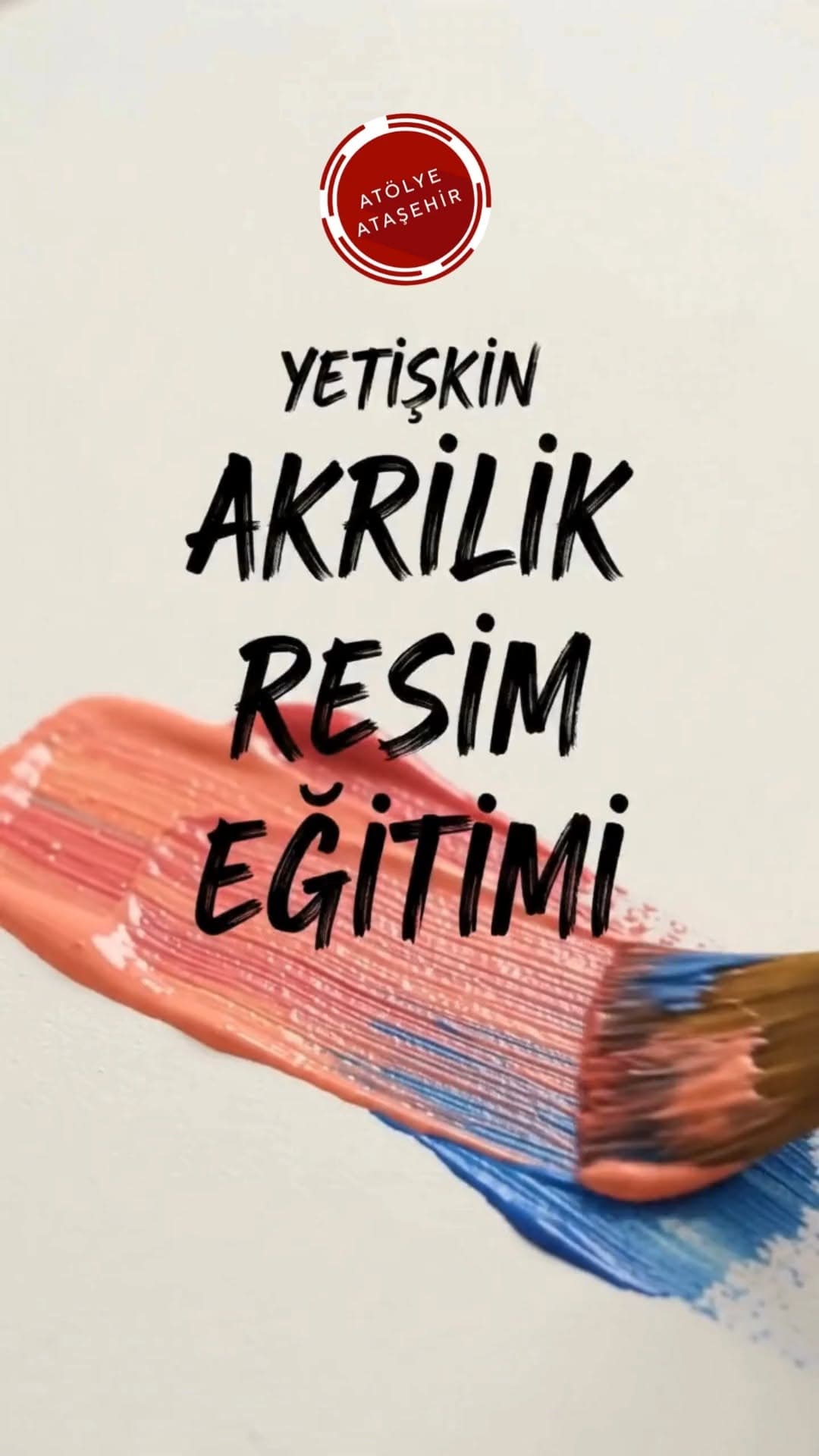 AKRİLİK BOYA RESİM - BAŞLANGIÇ SEVİYESİ
YÜZ YÜZE - ONLINE
⏳Perşembe günleri, saat 11:00-17:00 aras