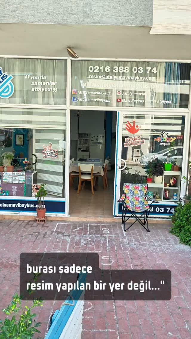 Atölye Mavi Baykuş — Resim — Maltepe