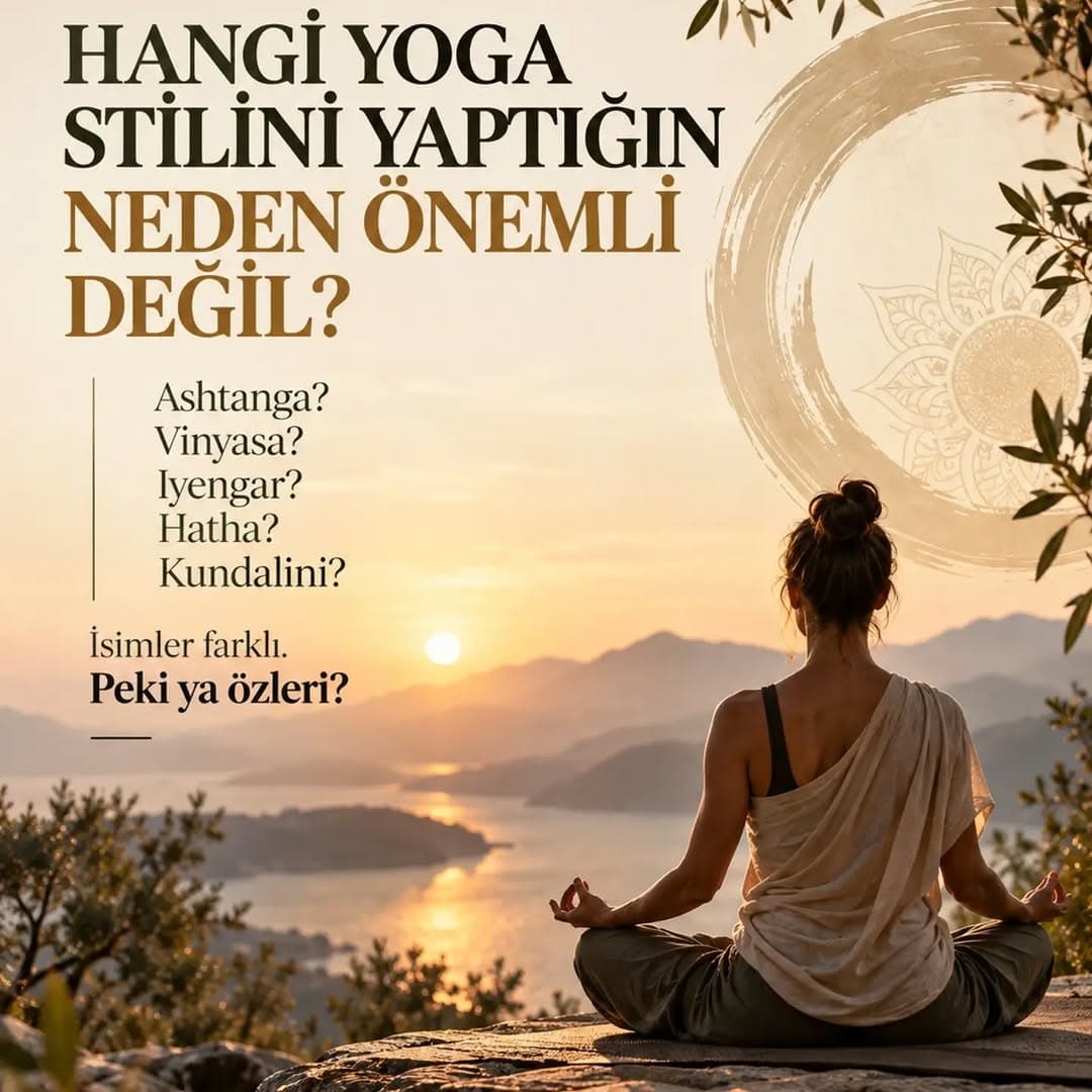 Yoga bir stil değil, kendine doğru bir yolculuktur. 🌿
Ashtanga, Vinyasa, Hatha, Iyengar, Kundalini