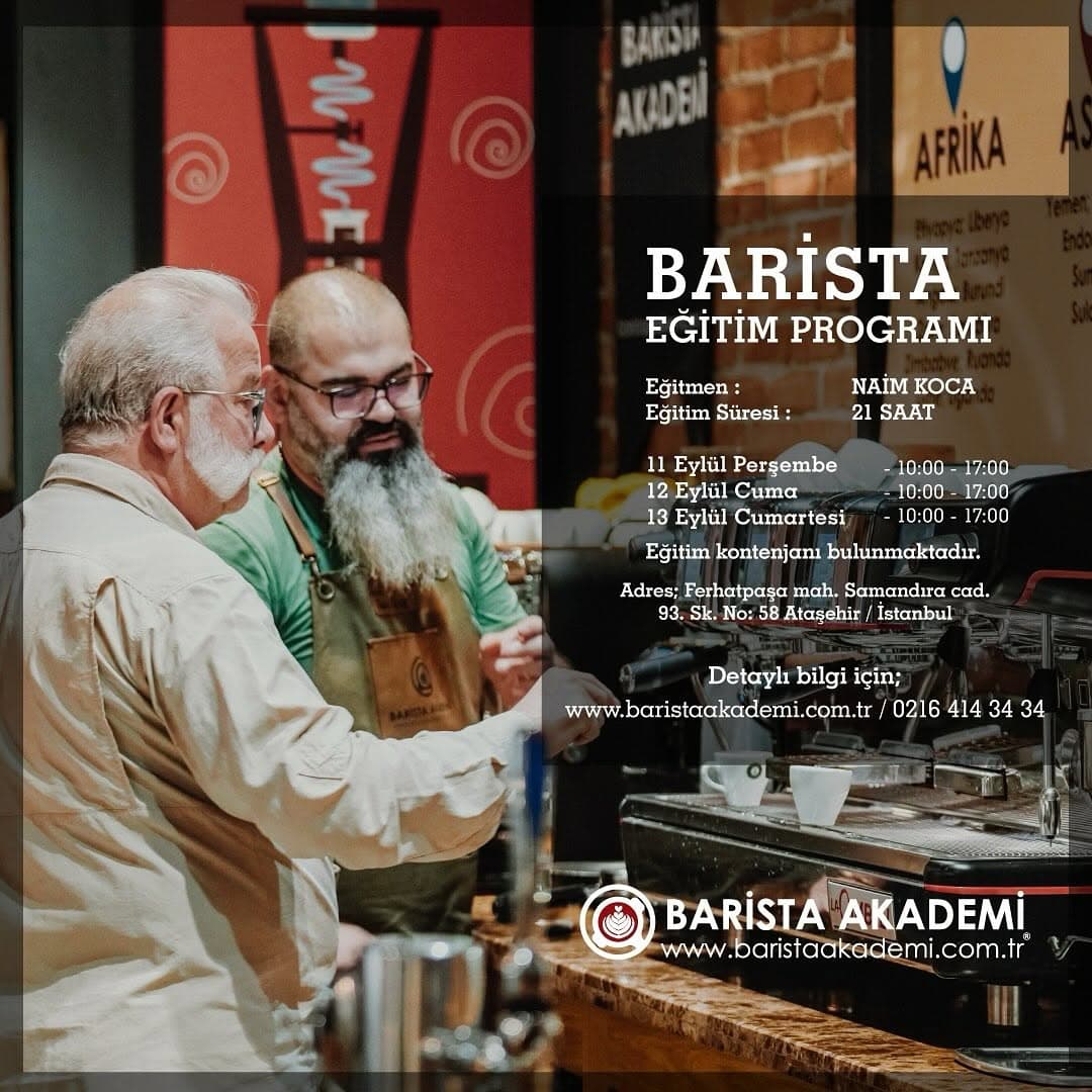 Barista Akademi — Kahve & Barista — Ataşehir