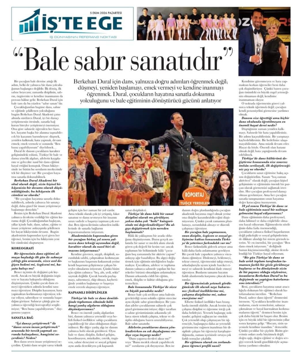 Bu güzel ve özel haber için @yerdelen.t ‘e çok teşekkür ederim. Kaleminize sağlık.