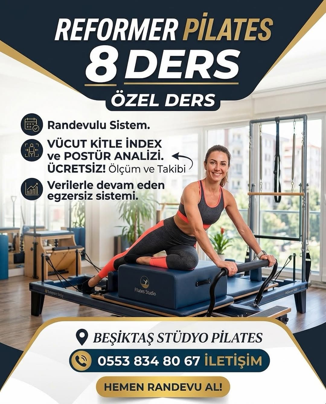 Beşiktaş Stüdyo Pilates — Fotoğraf 4