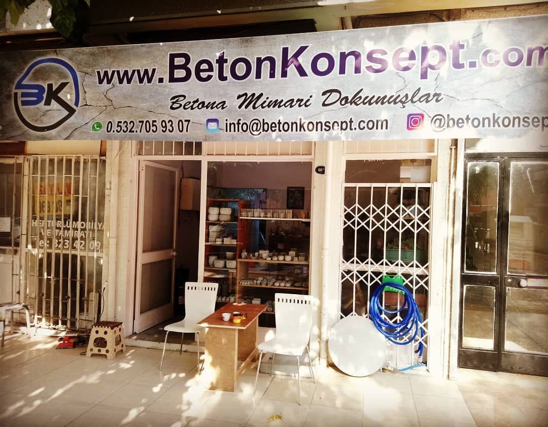 İzmir KARŞIYAKAdaki yeni atölyemize hepinizi bekleriz. ☕
Beton Konsept
Aksoy Mahallesi, 1735. Sk. No