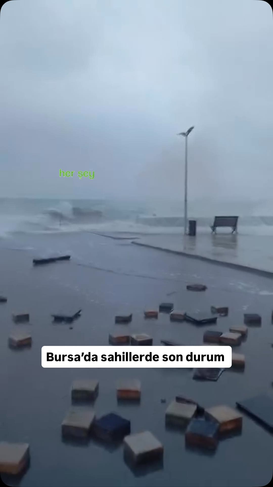 Bursa’da sahillerde son durum