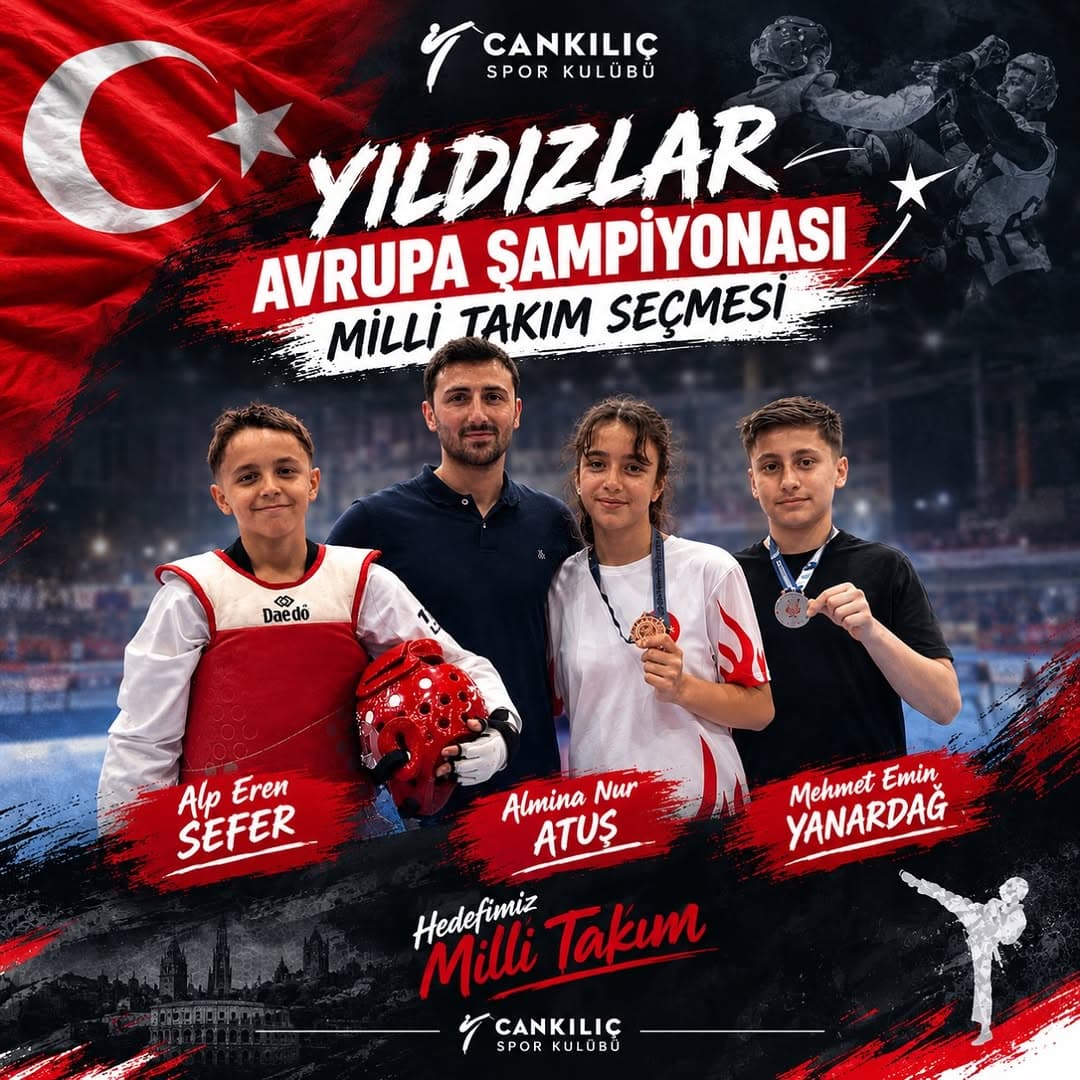 Romanya da düzenlenecek olan Yıldızlar Avrupa Taekwondo Şampiyonası milli takım seçmelerine davet ed