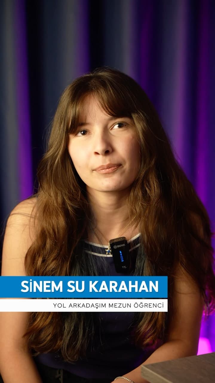 Mezuna kalma sürecinde öğrencimiz Sinem Su Karahan’ın en büyük destekçisi: Yol Arkadaşım.
Günde 11 s