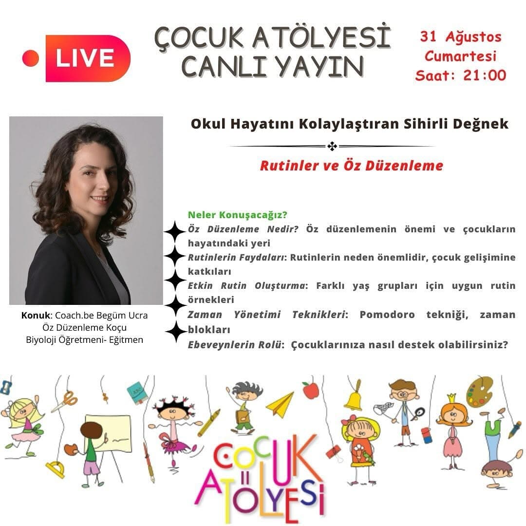 Okullar açılıyor! 📚🎓🚌📙💫👩🏫
Çocuklar kadar veliler de heyecanlı, okul süreci, motivasyon, ders