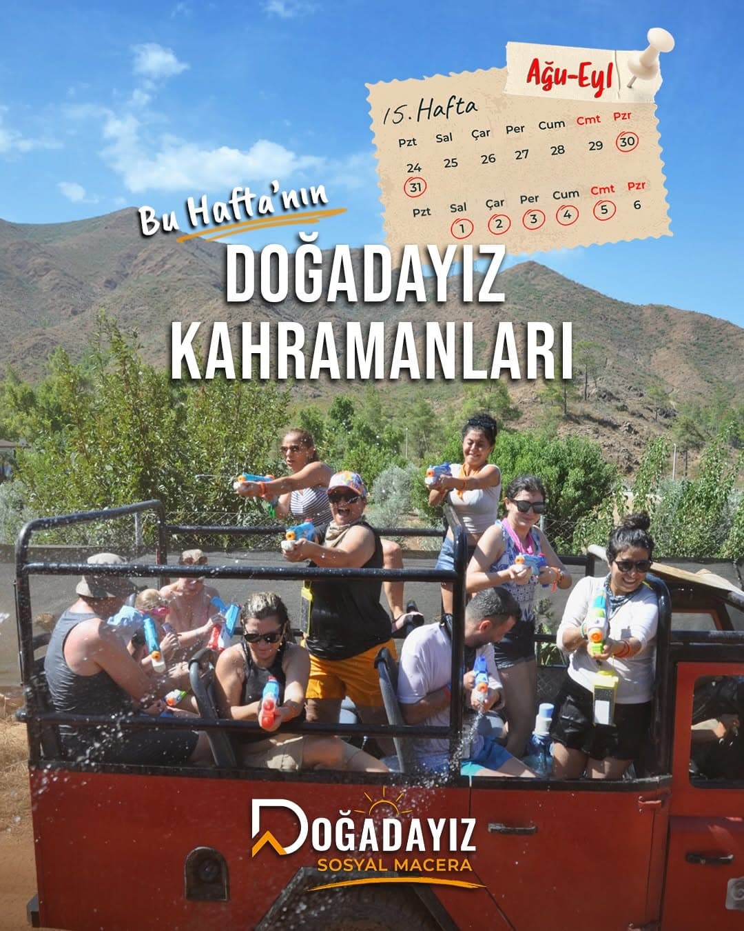 Marmaris’in unutulmaz anılarını Fethiye’nin enerjisiyle harmanladığımız 15. haftamızı geride bırakır