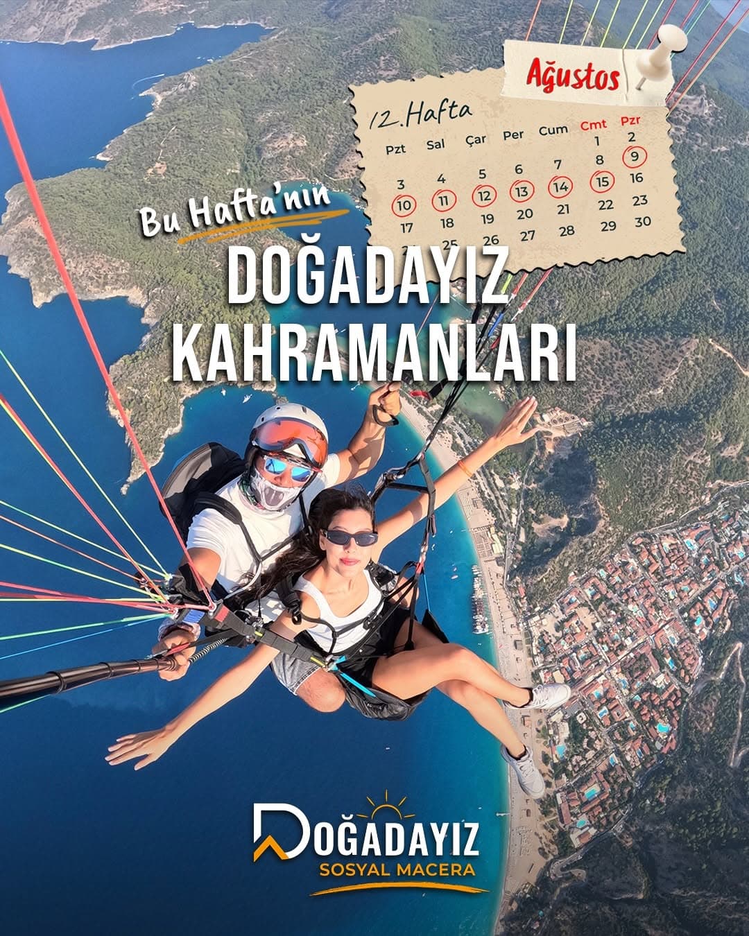 12. haftamızı geride bırakırken, rotanın her adımında iz bırakan kahramanlarımıza koca bir selam gön