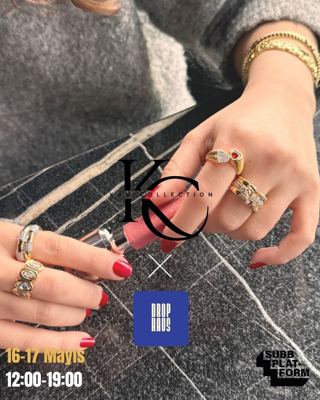 @kad.collection Drop Haus’ta
Drop Haus Vol.6’da lokal markaları, yaratıcı üretimleri ve iyi enerj