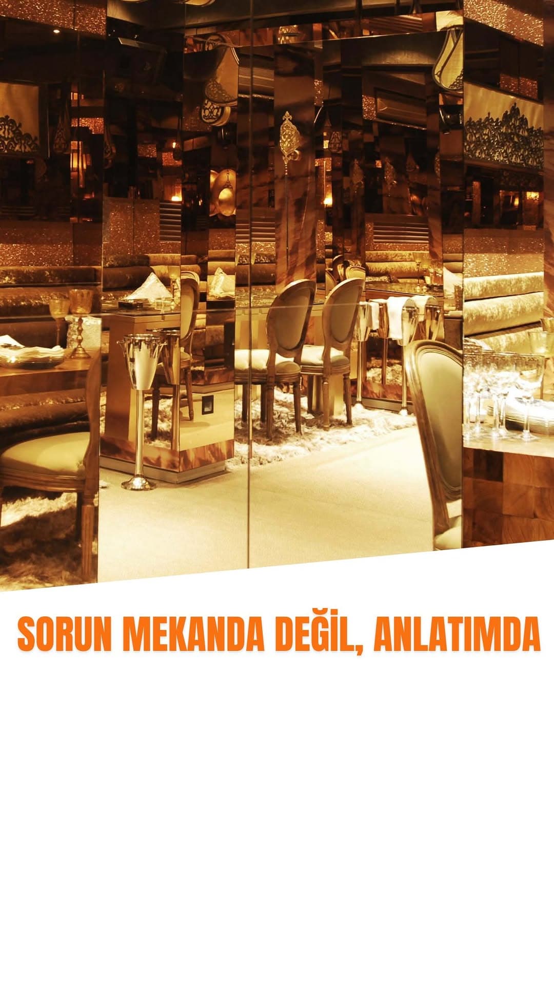 Bazı mekanlar gerçekten çok iyi ama sosyal medyalarına bakınca asla bunu hissedemiyorsunuz. Bazılar