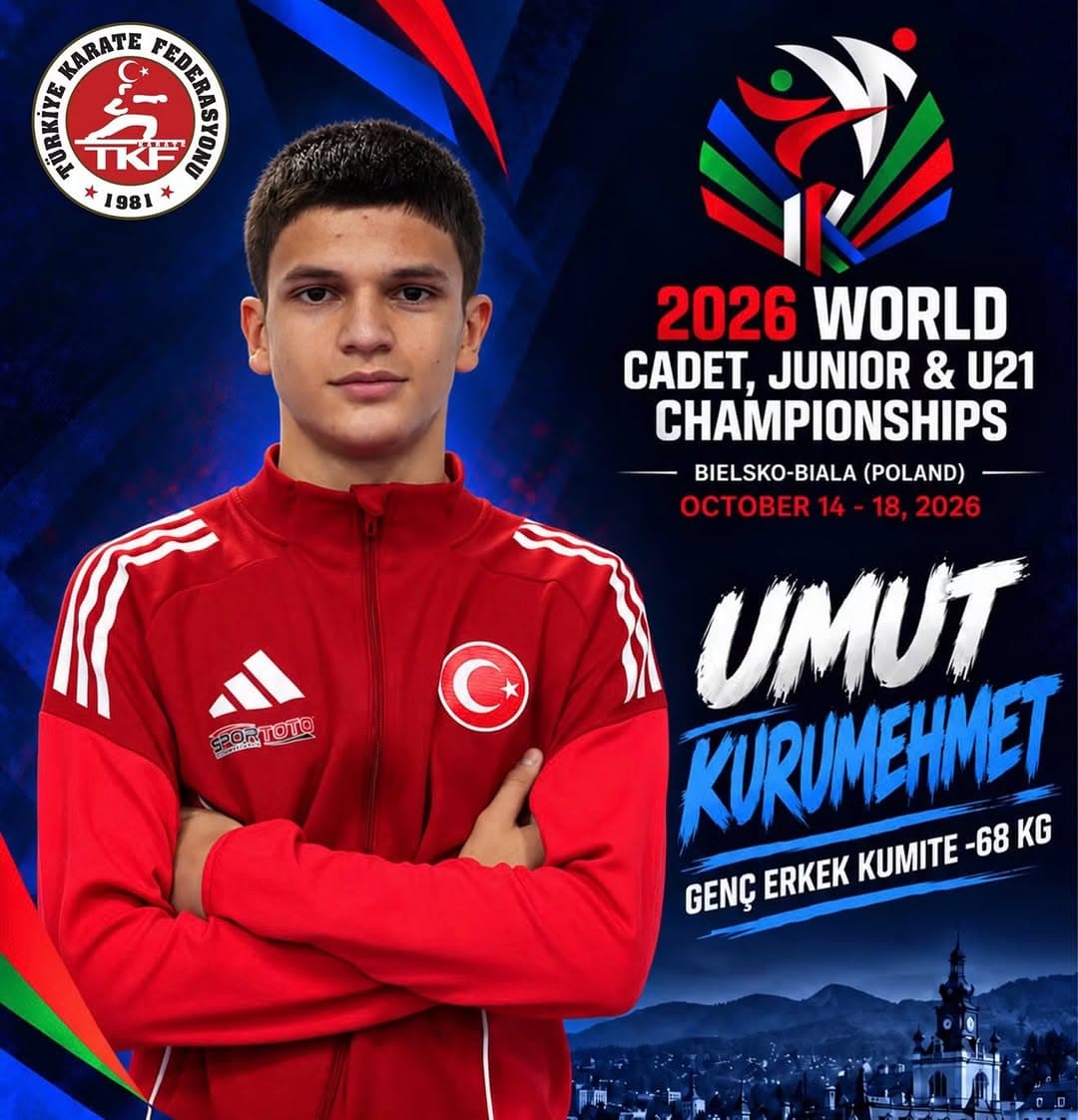 🇹🇷🥋 ER-SA SPOR KULÜBÜ’NDEN DÜNYA ŞAMPİYONASI’NA BAŞARI MESAJI 🏆
Sporcumuz Umut Kurumehmet’e baş