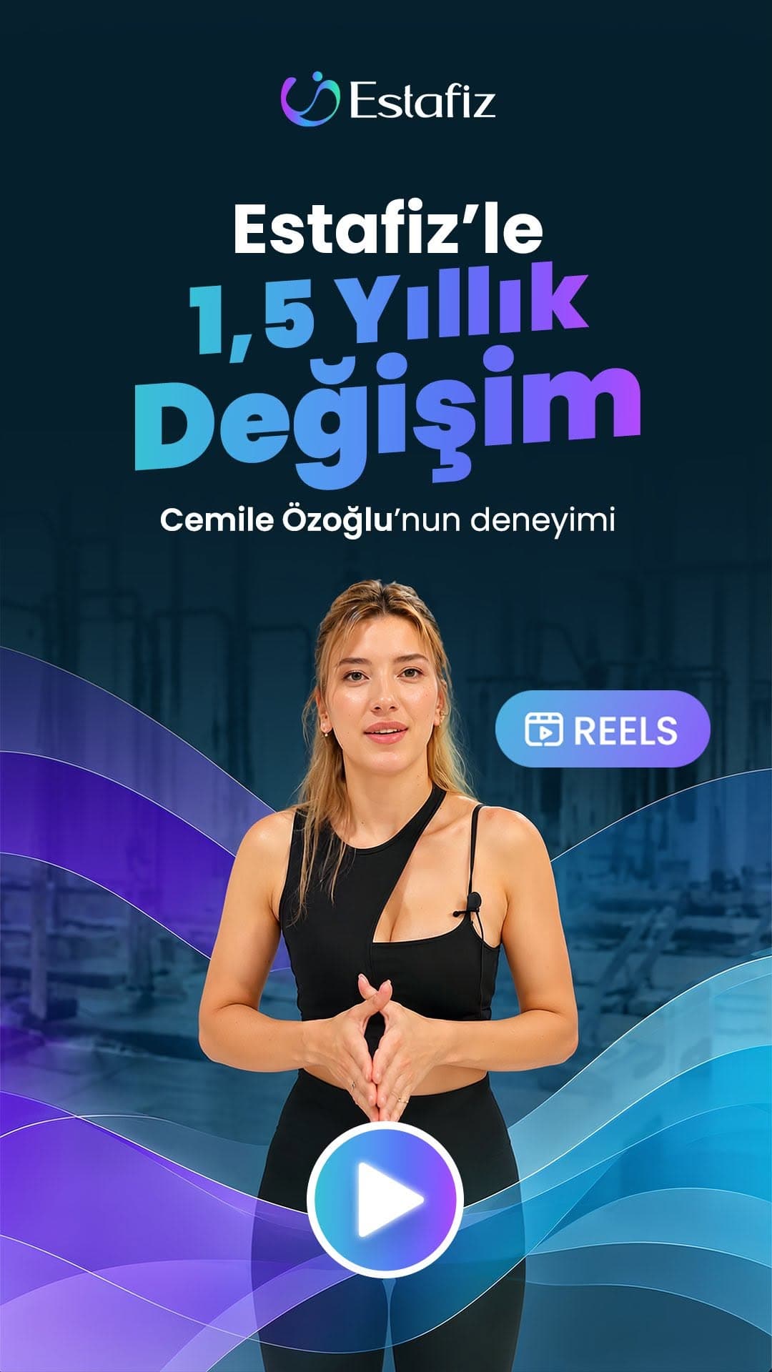Estafiz ile tanışıklığı 1.5 yıl öncesine dayanan @dt.cemileozoglu, mesleğinin getirdiği duruş bozukl