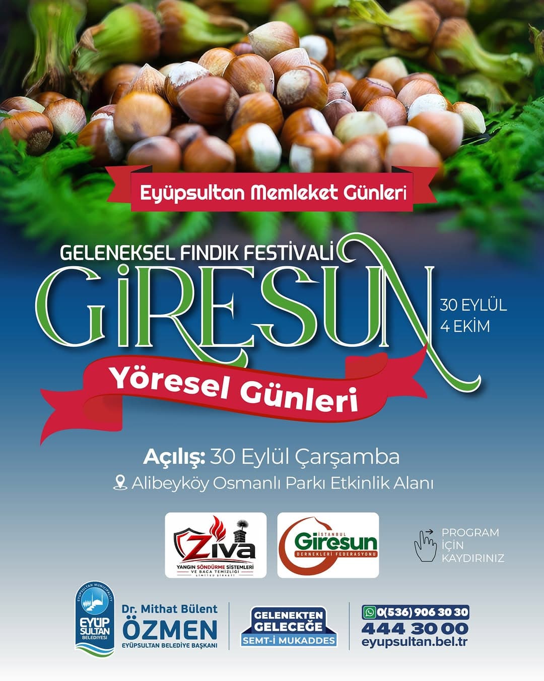 🌰 Giresun’un eşsiz kültürü, gelenekleri ve yöresel lezzetleri Eyüpsultan’da yaşanıyor!
Fındığın be