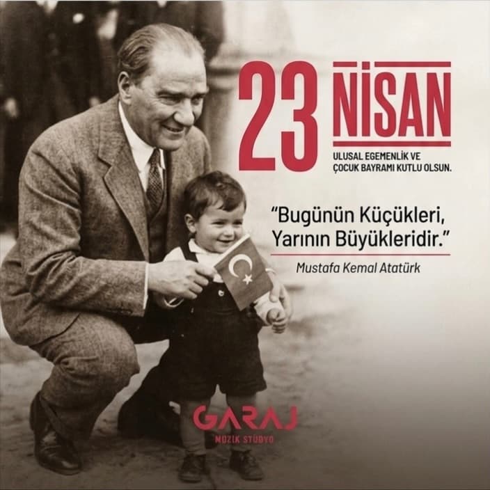 23 Nisan Ulusal Egemenlik ve Çocuk Bayramı kutlu olsun! 🇹🇷
Ebedi önderimiz Mustafa Kemal Atatürk’ü