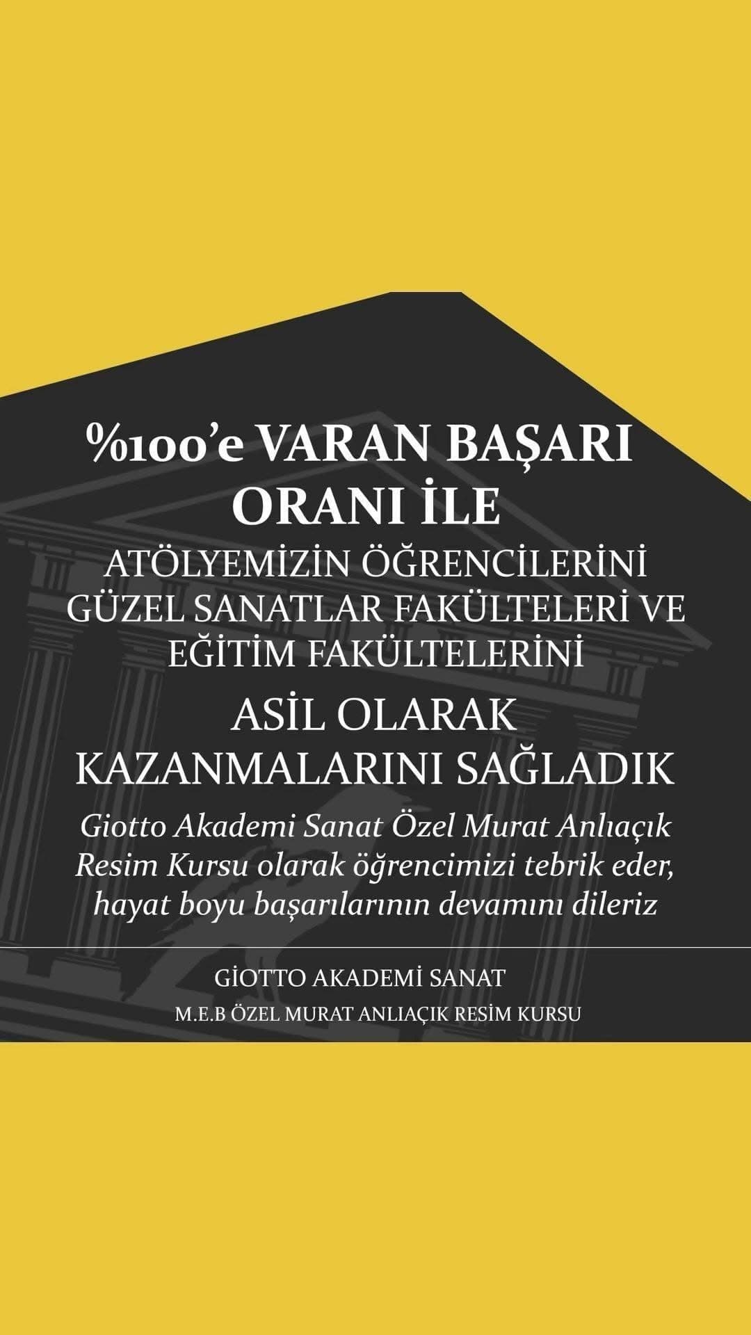 Giotto Akademi Sanat Instagram fotoğrafı