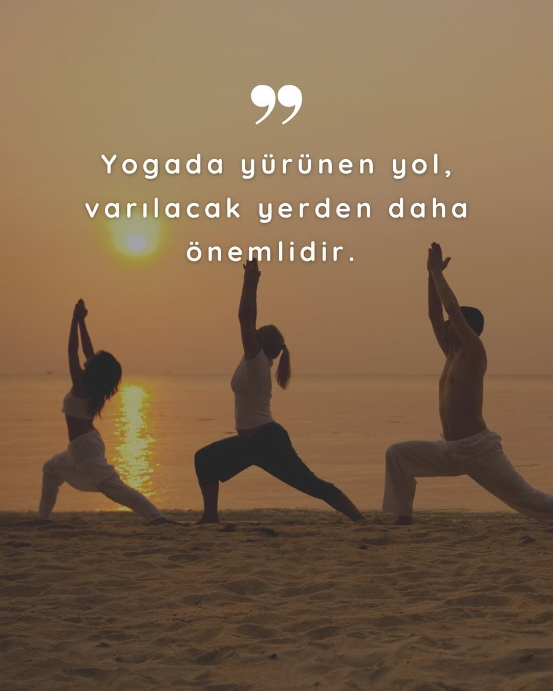 Yogada sürecin kendisi ulaşılan noktadan değerlidir. Çünkü Yoga, bireyin kendi bedeniyle olan ilişki