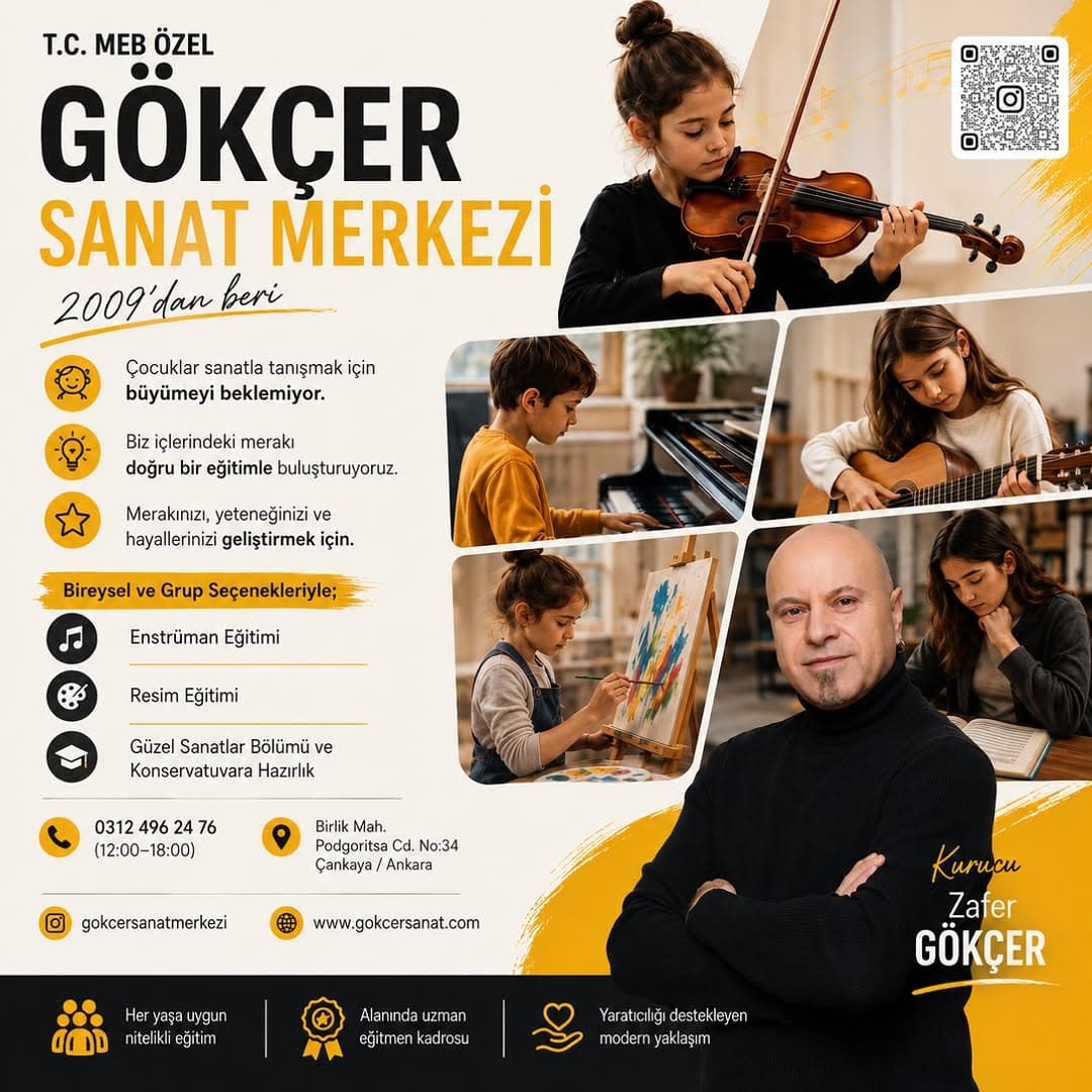 Gökçer Sanat Merkezi Instagram fotoğrafı