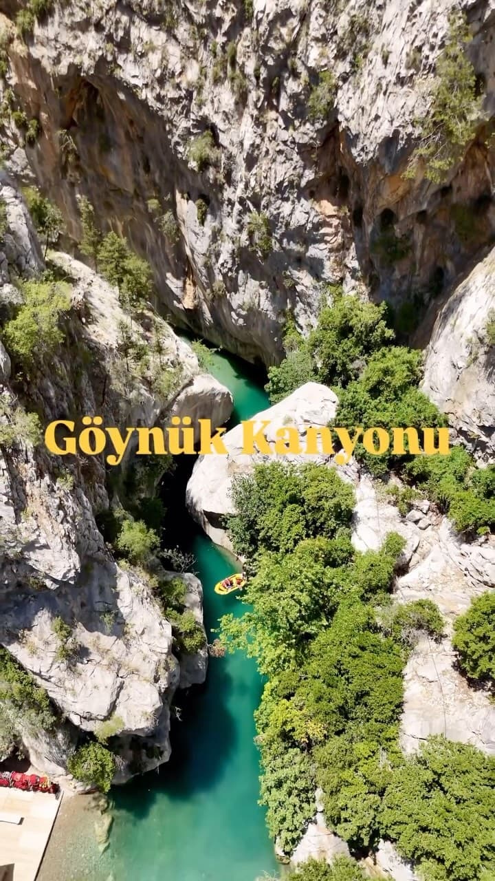 Göynük Kanyonu — Rafting — Kemer