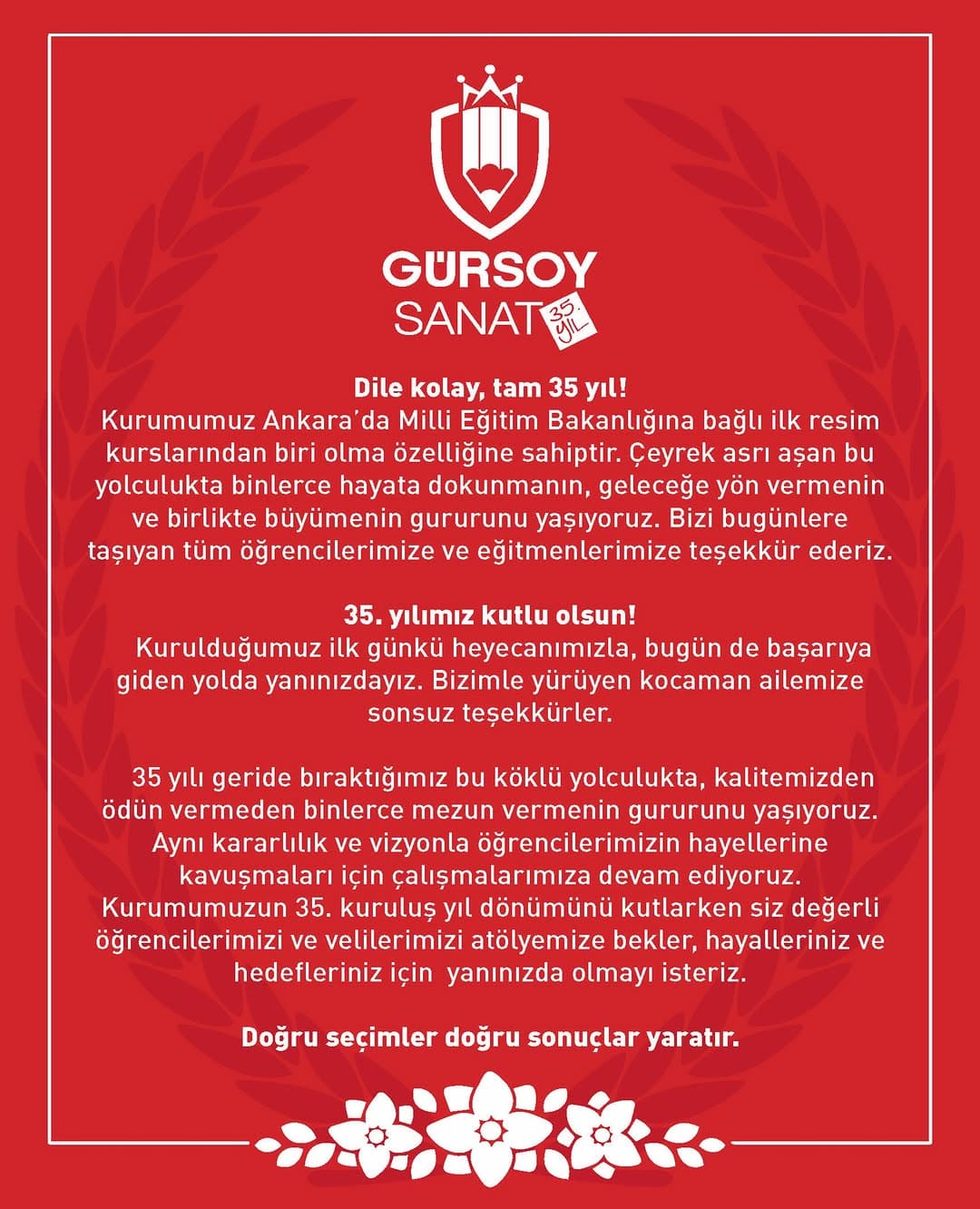 Gürsoy Sanat Resim Kursu Instagram fotoğrafı
