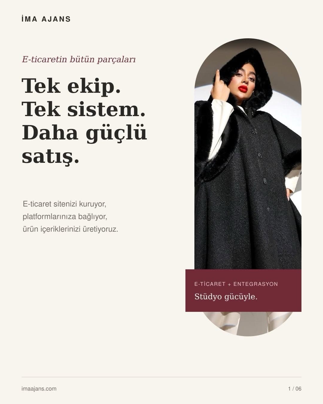 E-ticarette büyümek yalnızca bir internet sitesi kurmakla bitmez.
İma Ajans olarak markanıza özel B2
