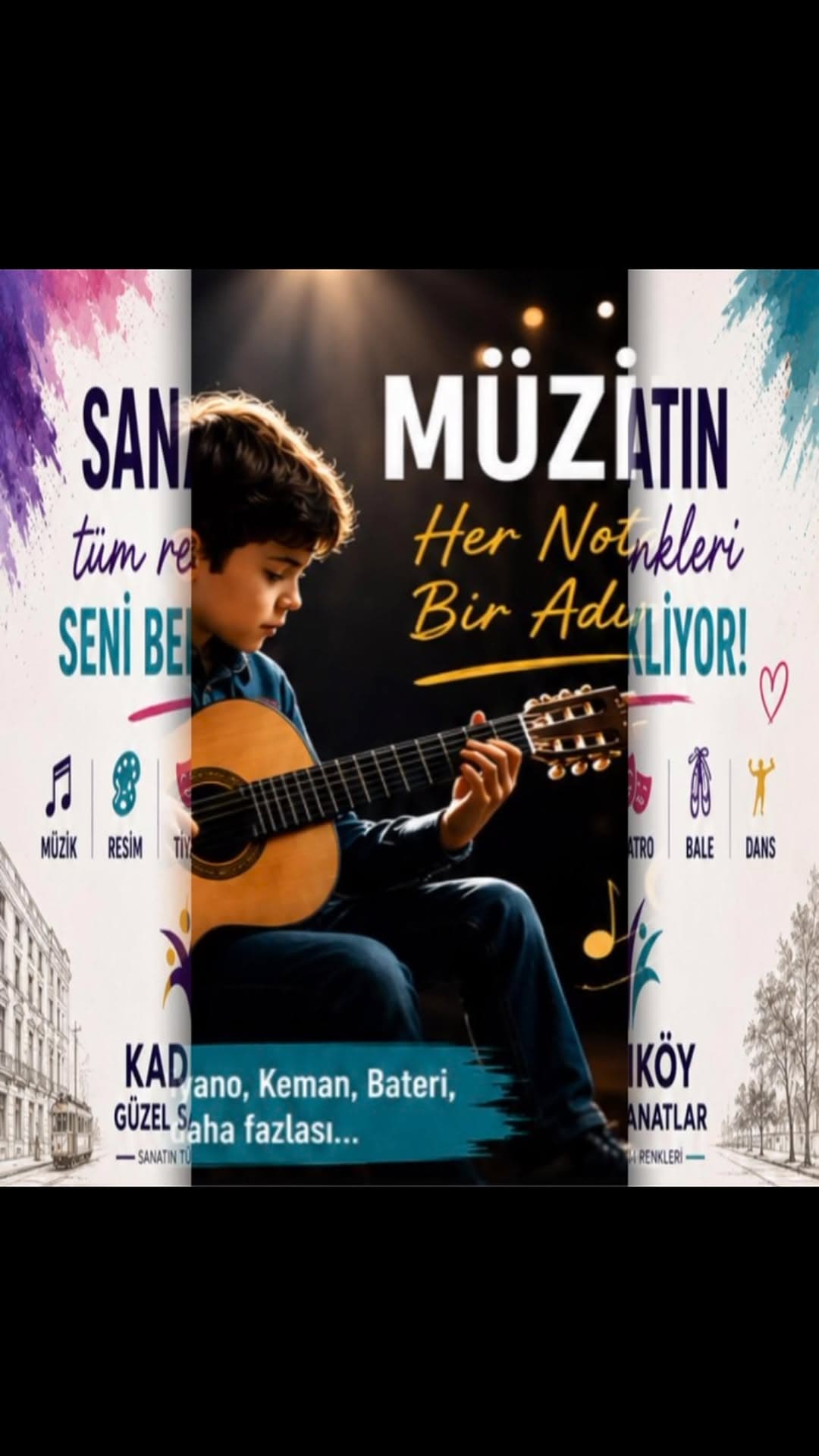 #müzikkursu #resimdersi #oyunculukeğitimi #balekursu #danskursu