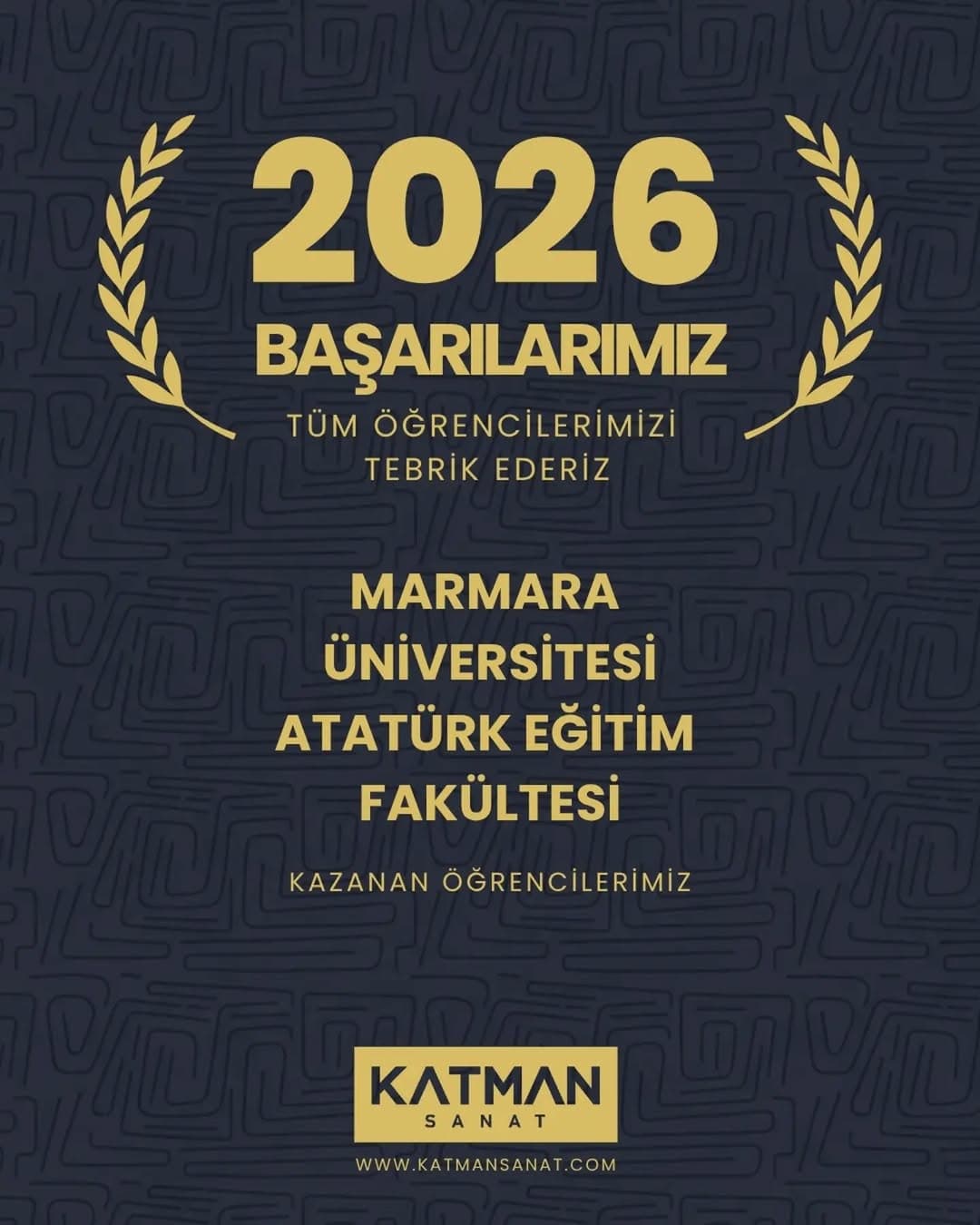 MARMARA ÜNİVERSİTESİ ATATÜRK EĞİTİM FAKÜLTESİ 2026 ÖZEL YETENEK SINAVLARINDA EMEĞİ GEÇEN TÜM ÖĞRENCİ