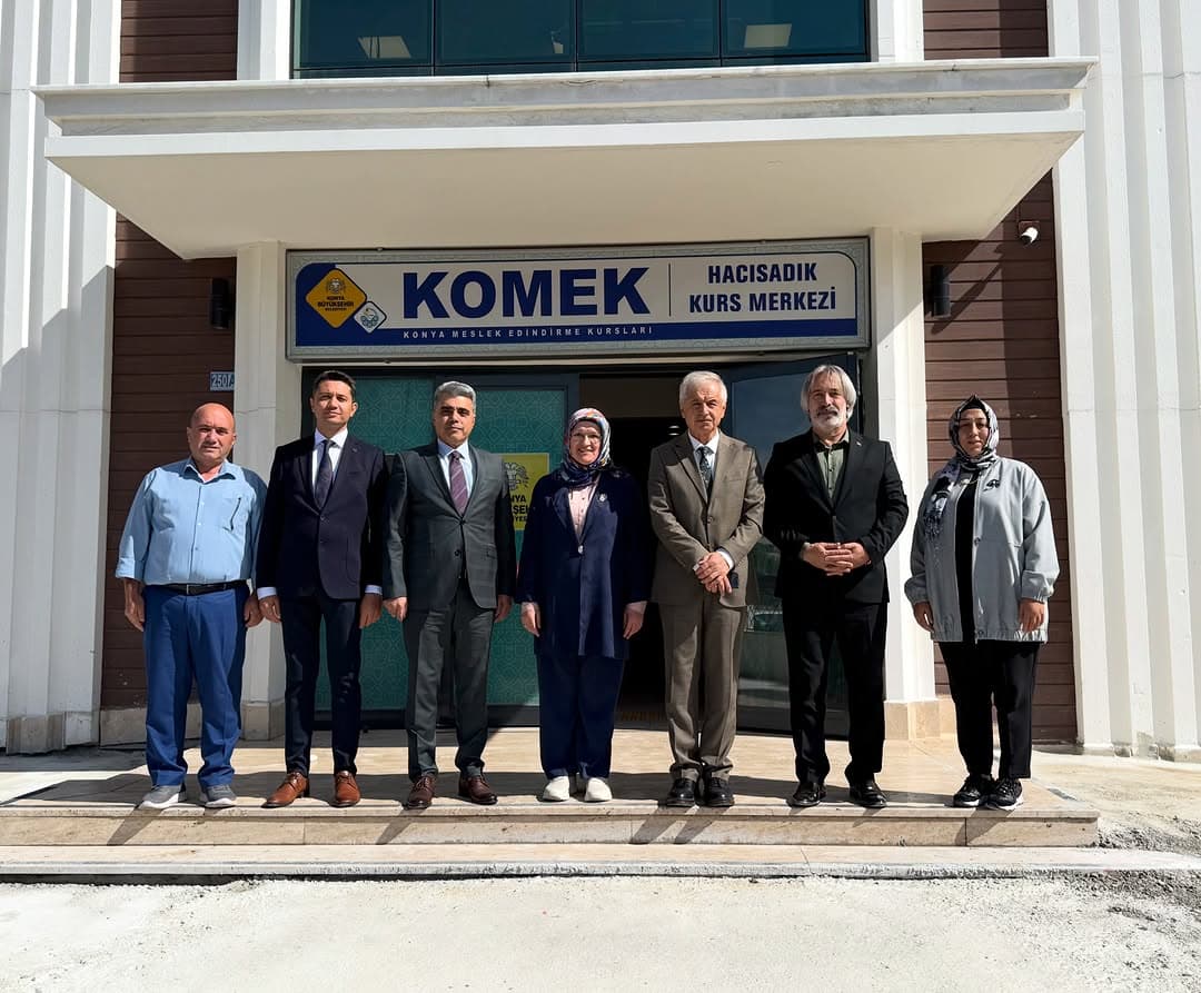 Konya Vali Yardımcısı İsmail Çetinkaya, Konya Büyükşehir Belediyesi Genel Sekreteri Ercan Uslu, Kony