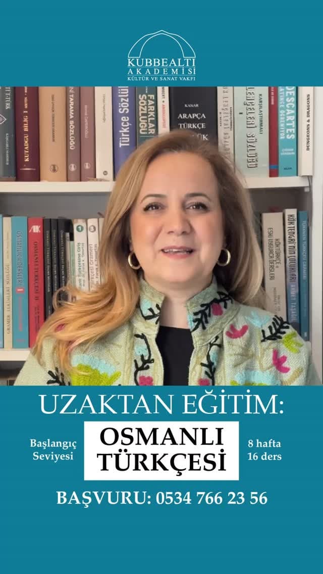Osmanlı Türkçesi öğrenmek artık çok daha erişilebilir.
Kubbealtı Vakfı’nın uzaktan eğitim programın