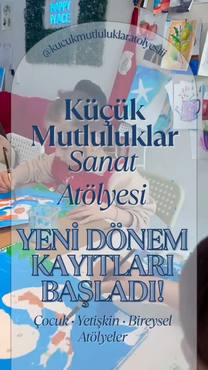 Birlikte üretmek, keşfetmek
ve küçük mutluluklar biriktirmek için…🎨👩🎨👨🎨
#küçükmutluluklaratö