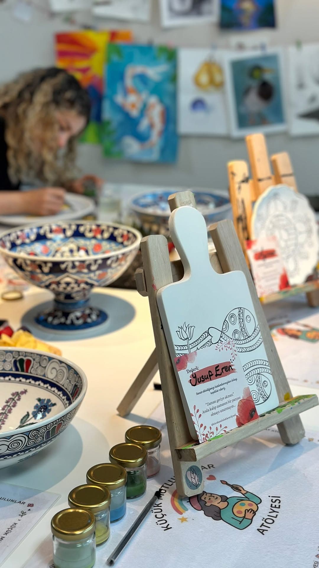 ÇİNİ WORKSHOP
Harika bir deneyimi daha geride bıraktık. ✨
Cebimizde öğrendiklerimiz, elimizde kendi
